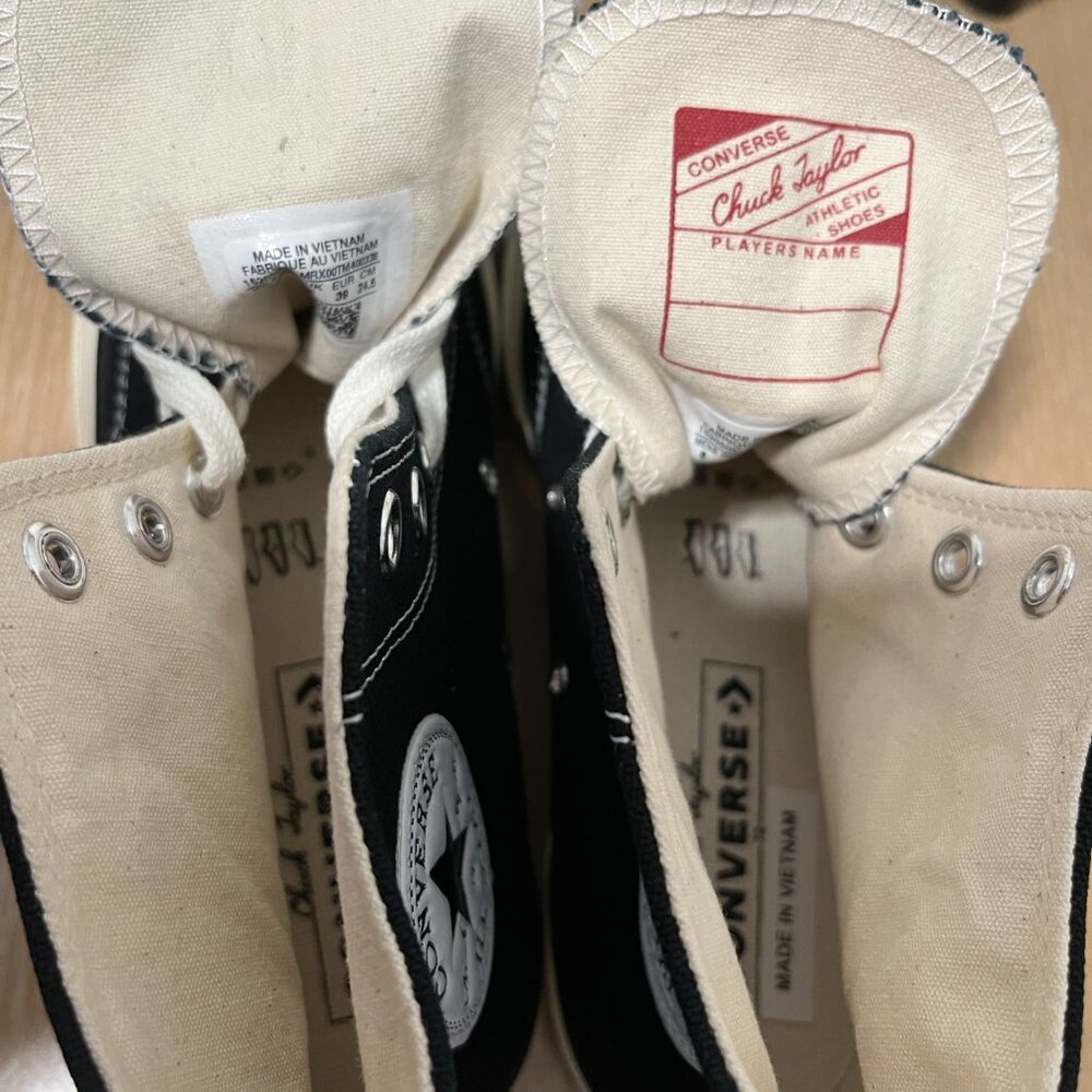 BNWoT CTAS 70 Hi Ltd Ed Custom Anheuser-Busch Gold Logo KICKS (6M/8W) Converse ☆ - Picture 6 of 8